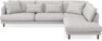Harper - 3-sits soffa med divan höger - Grå