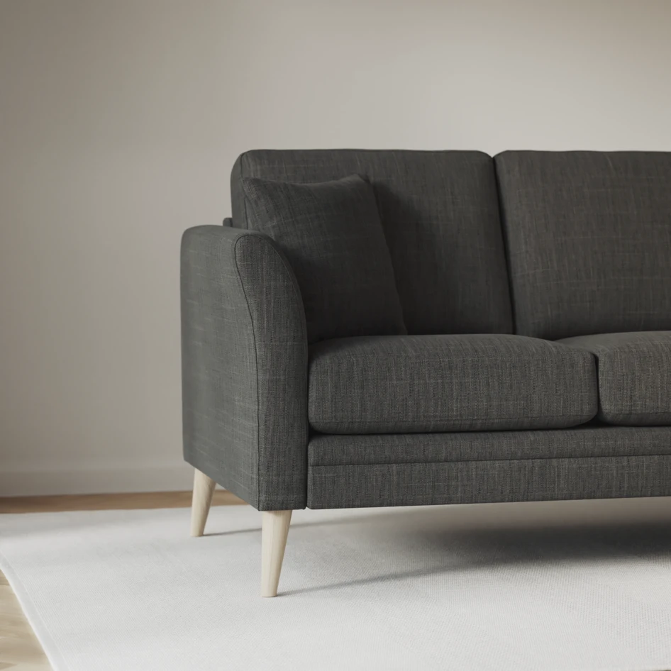 Eden - 3-sits soffa - Grå