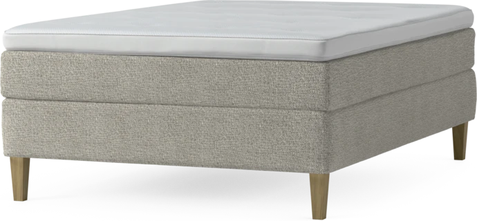 Delux Sense, Kontinentalsäng, enkelsäng 140 cm med bäddmadrass och sängben