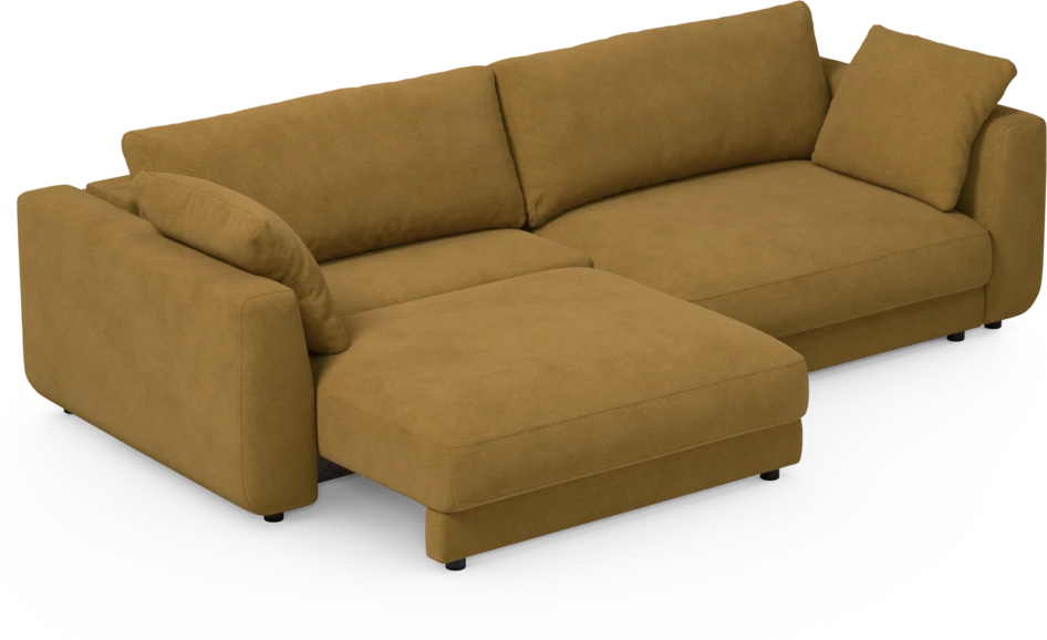 Amie - Bäddsoffa 4-sits - Orange