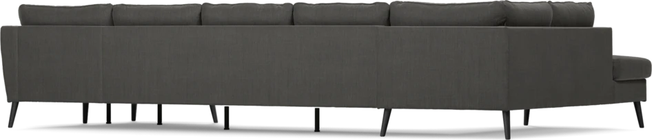 County - 4-sits soffa med divan vänster och schäslong höger - Grå