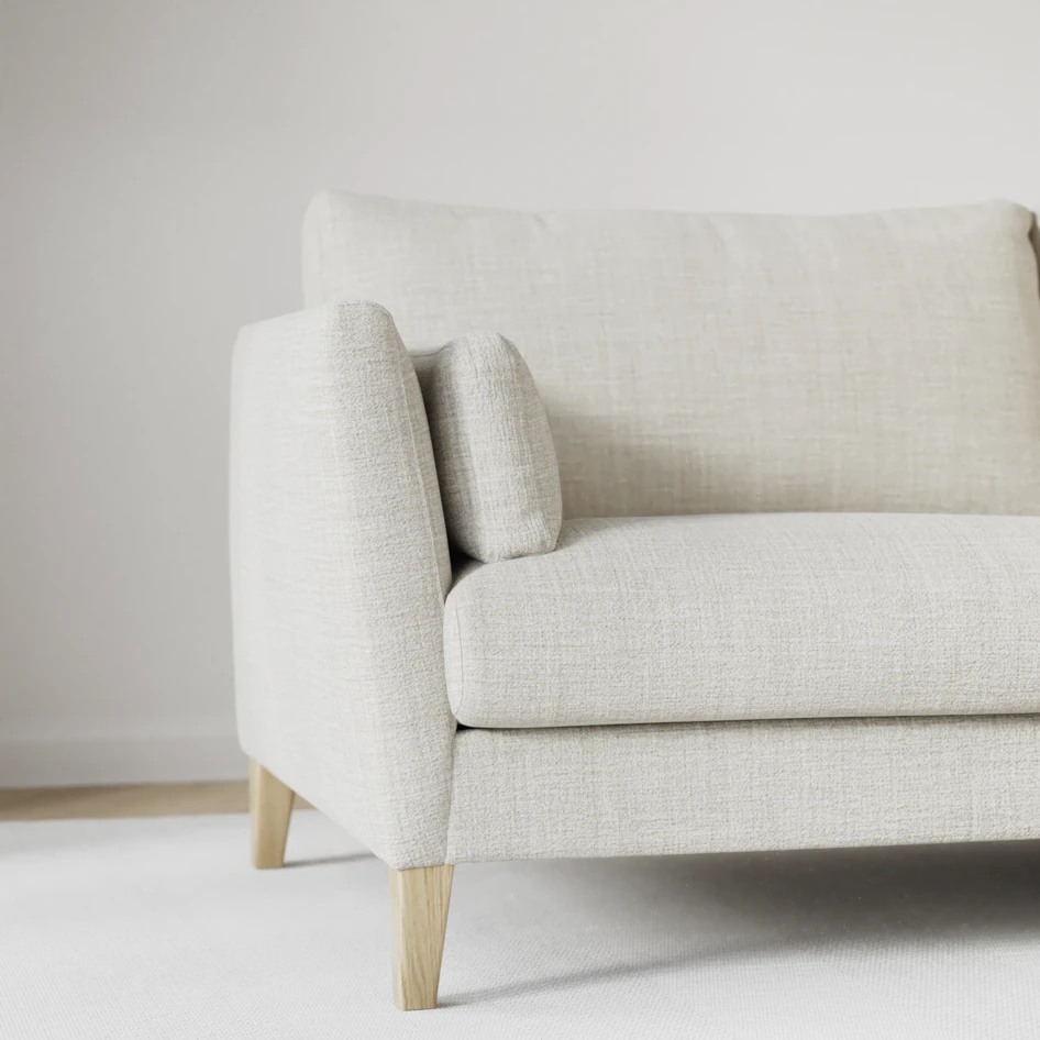Winston - 3-sits soffa med divan höger - Beige