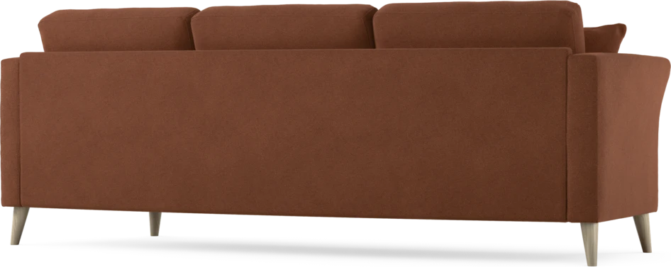 Eden - 3-sits soffa svängd - Orange