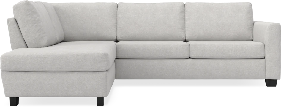 Friday - 2,5-sits soffa med divan vänster - Grå
