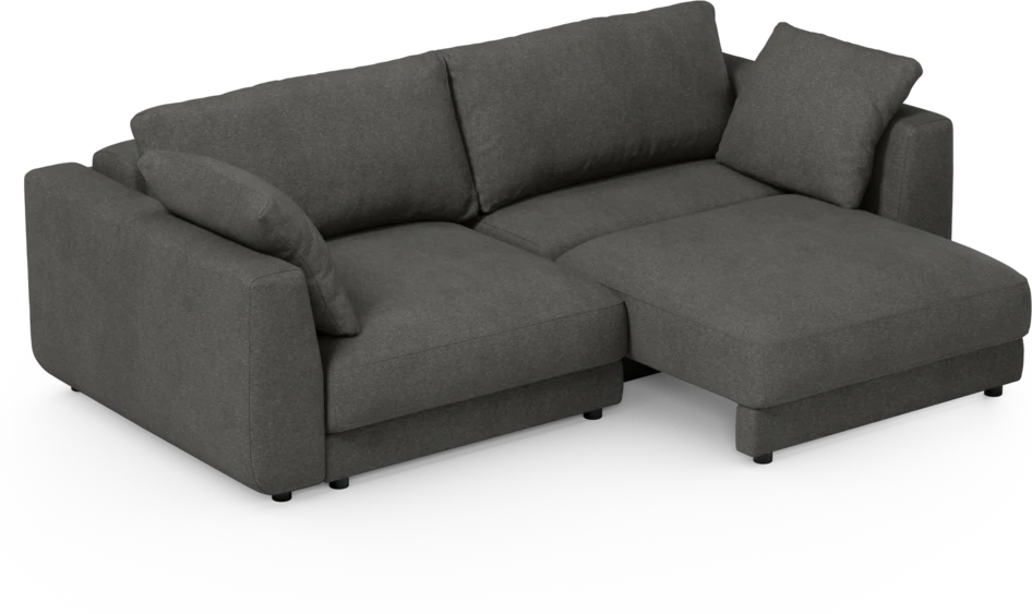 Amie - Bäddsoffa 3-sits - Grå