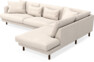 Harper - 3-sits soffa med divan höger - Beige