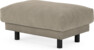 Cherrie - Fotpall 110, fast klädsel - Beige