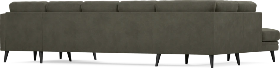 Eden - 3-sits soffa med divan vänster och schäslong höger - Grå