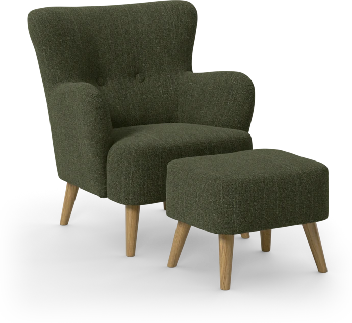 Timmy, Fåtölj med fotpall