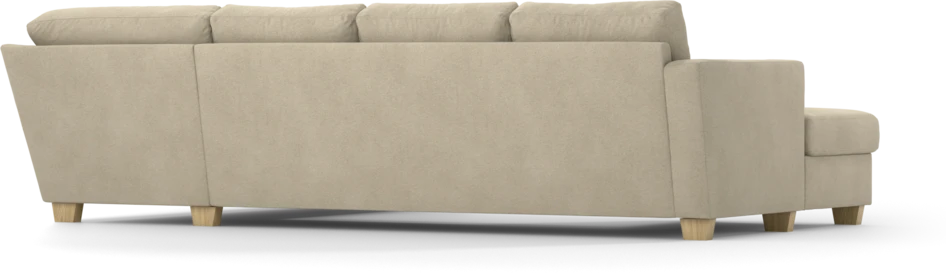 Friday - 3-sits soffa med schäslong vänster och divan höger - Beige