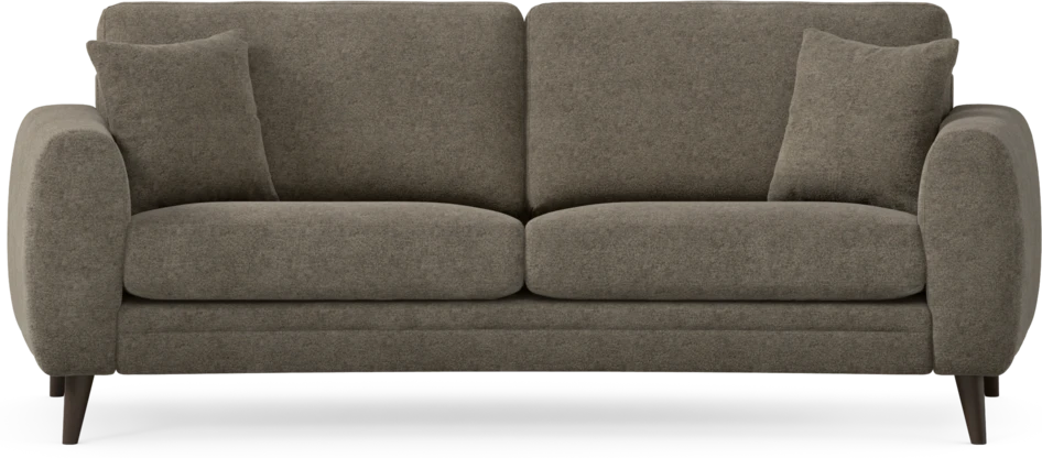 Eden - 2,5-sits soffa svängd - Brun