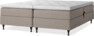 Delux Sense - Ställbar säng, dubbelsäng med bäddmadrass - Beige