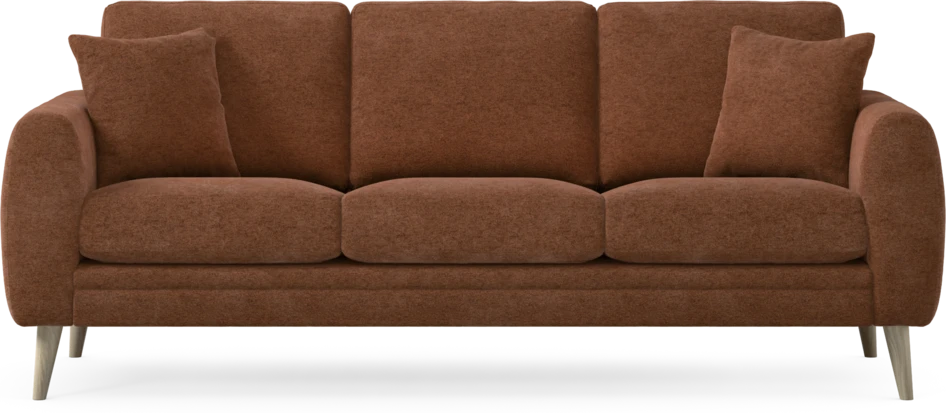 Eden - 3-sits soffa - Orange