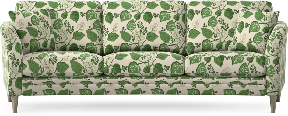 Eden - 3-sits soffa svängd - Flerfärgad