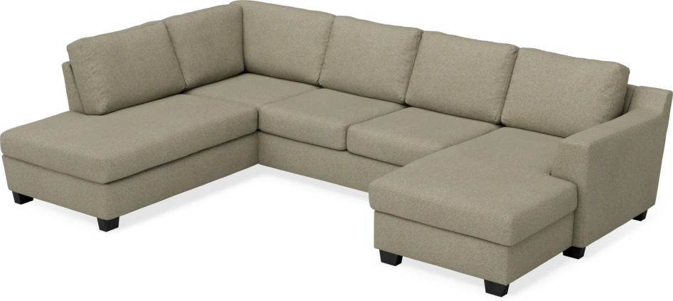 Friday - 3-sits soffa med divan vänster och schäslong höger - Beige