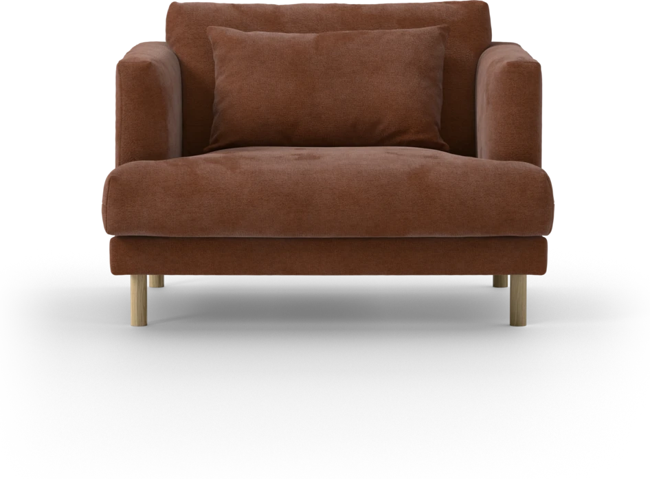 Harper - Fåtölj, 80 cm - Orange