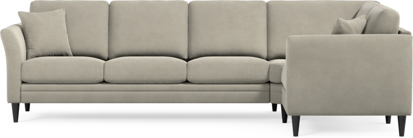 Eden - Hörnsoffa, 3+1-sits - Brun