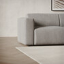 Ruby - 2-sits soffa med divan höger - Grå