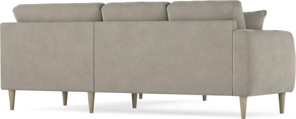 Eden - Hörnsoffa, 2+2-sits - Brun