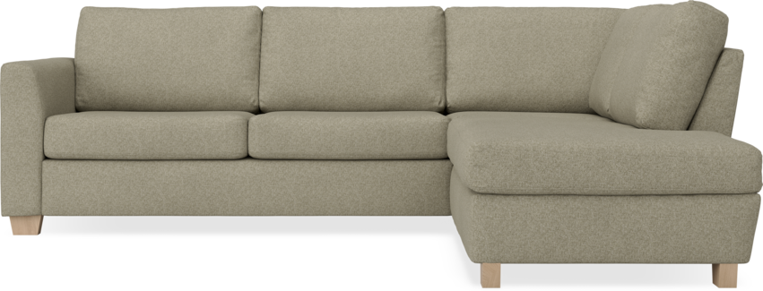 Friday - 2,5-sits soffa med divan höger - Beige
