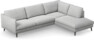 Madison Lux - 3-sits soffa med divan höger - Grå
