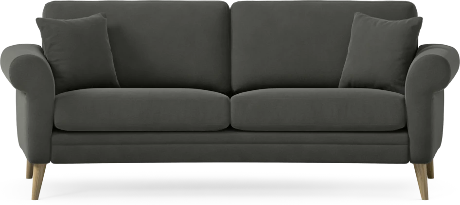 Eden - 2,5-sits soffa svängd - Grå