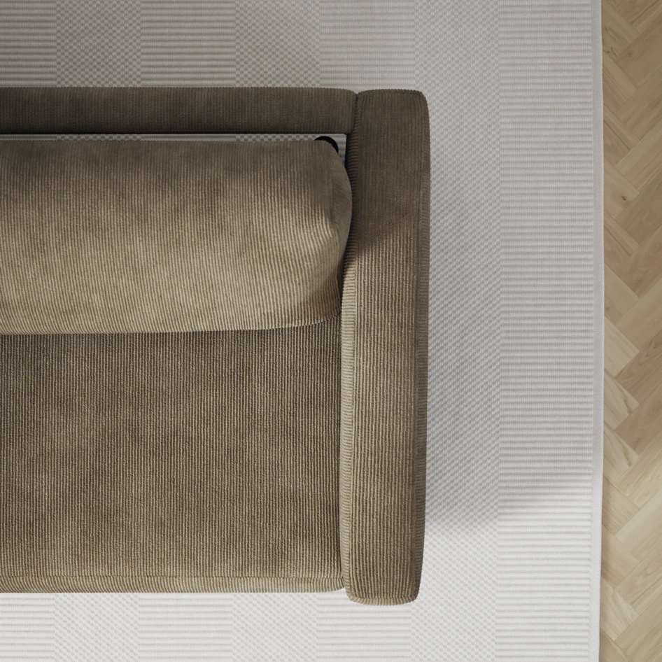 Lindö - Bäddsoffa 3-sits  - Beige