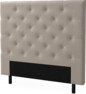 Delux Pikerad - Sänggavel, 90-210 cm - Beige