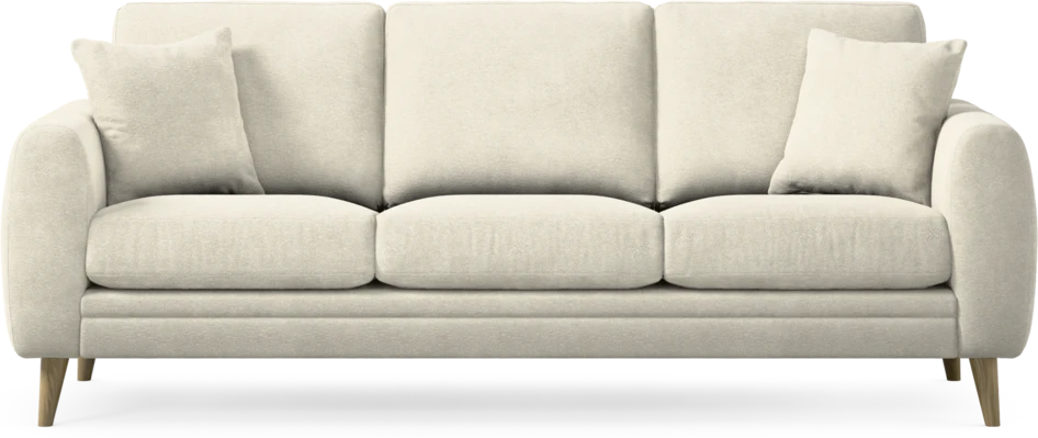 Eden - 3-sits soffa - Vit