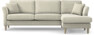 Eden - 2,5-sits soffa med schäslong - Beige