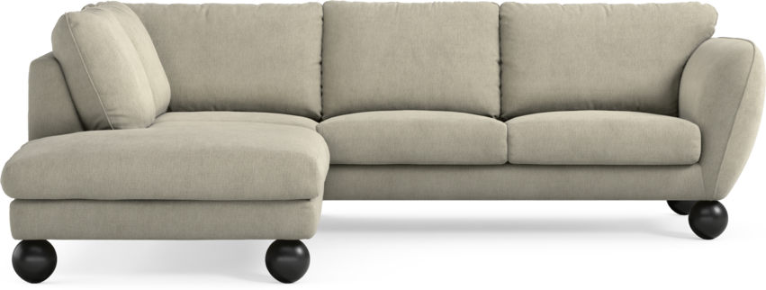 Madison Lux - 2-sits soffa med divan vänster - Beige