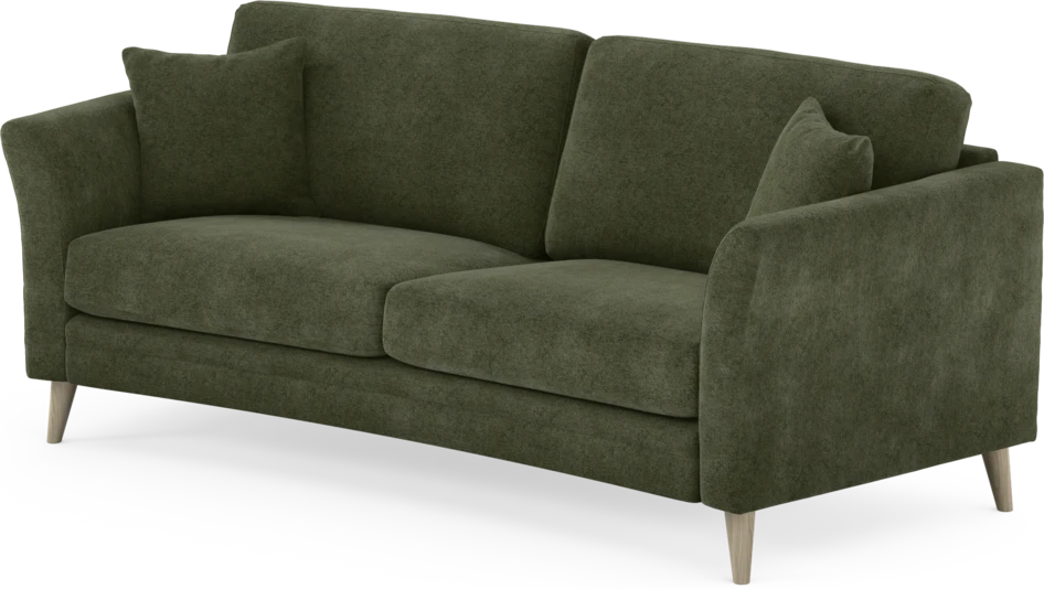 Eden - 2,5-sits soffa svängd - Grön