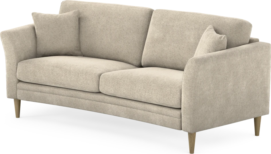 Eden - 2,5-sits soffa svängd - Beige