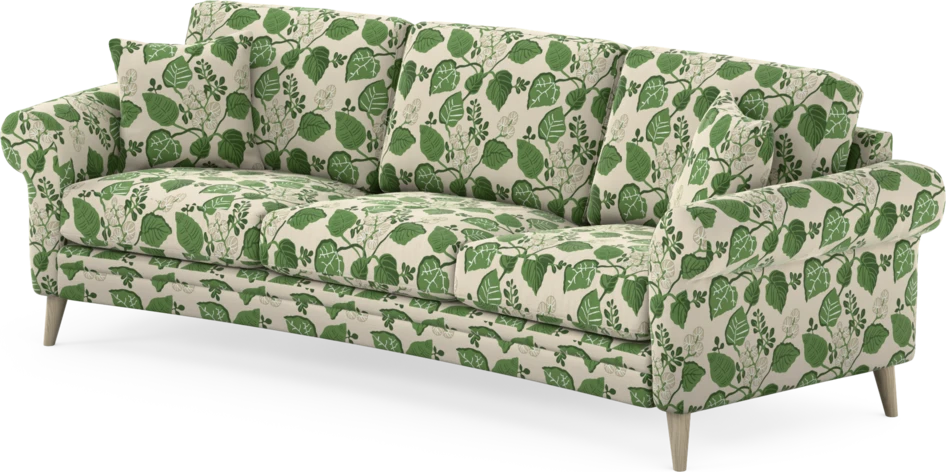 Eden - 3-sits soffa svängd - Flerfärgad