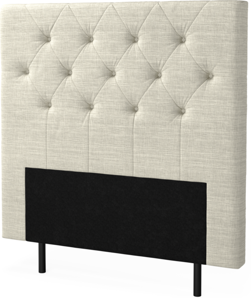 New York pikerad - Sänggavel, 90-210 cm - Beige