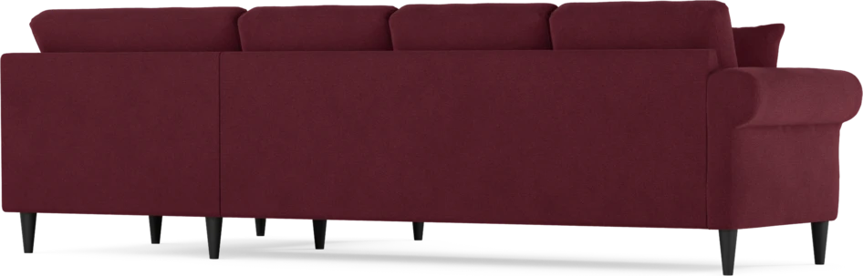 Eden - Hörnsoffa, 3+1-sits - Röd