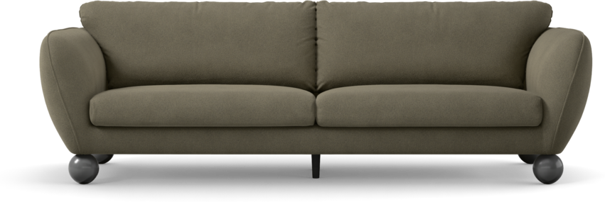 Madison Lux - 4-sits soffa - Brun