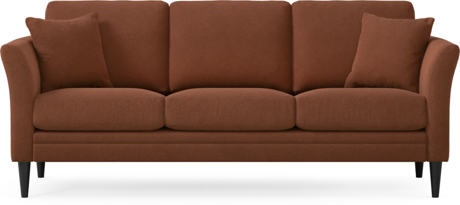 Eden - 3-sits soffa - Orange