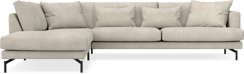 Harper - 3-sits soffa med divan vänster - Beige