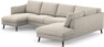 Madison Lux - 2-sits soffa med schäslong vänster och divan höger - Beige