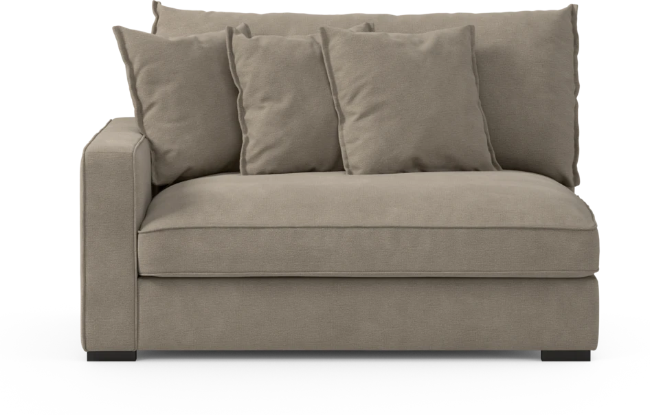 Rossi - 2-sits med armstöd vänster - Beige