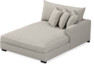 Rossi - Schäslong XL höger - Beige