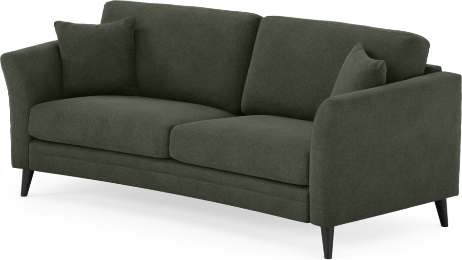 Eden - 2,5-sits soffa svängd - Grön