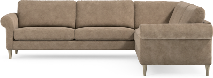 Bridge - Hörnsoffa, 3+3-sits - Beige