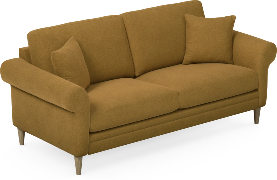 Eden - 2,5-sits soffa - Gul