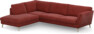 Madison - 3-sits soffa med divan vänster - Rosa