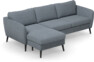 County - 3-sits soffa med flyttbar schäslong - Blå