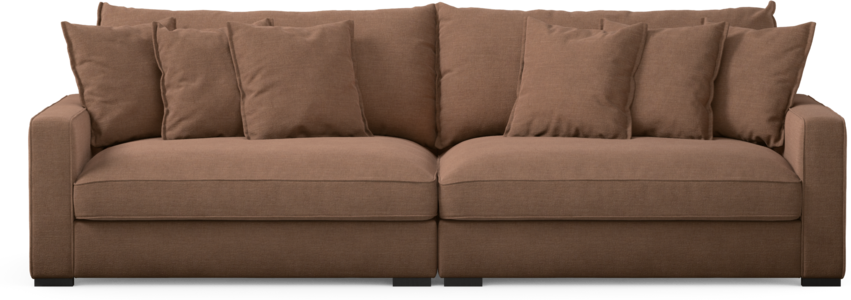 Rossi - 4-sits soffa - Orange