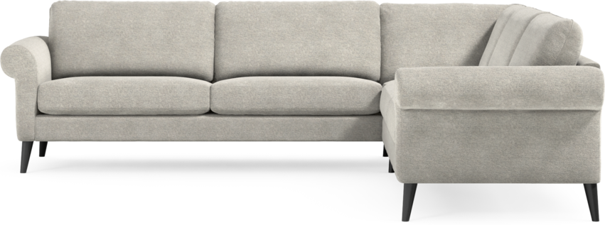 Bridge - Hörnsoffa, 3+3-sits - Grå