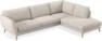 Madison Lux - 3-sits soffa med divan höger - Vit